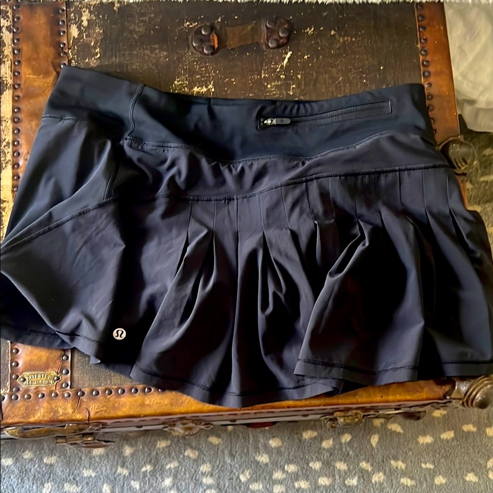 Lululemon Black Athletic Skirt